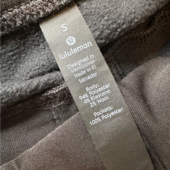 Lululemon Men’s City Sweat Jogger Sweatpants Black Workout Gym Casual Size Small - Picture 7 of 7